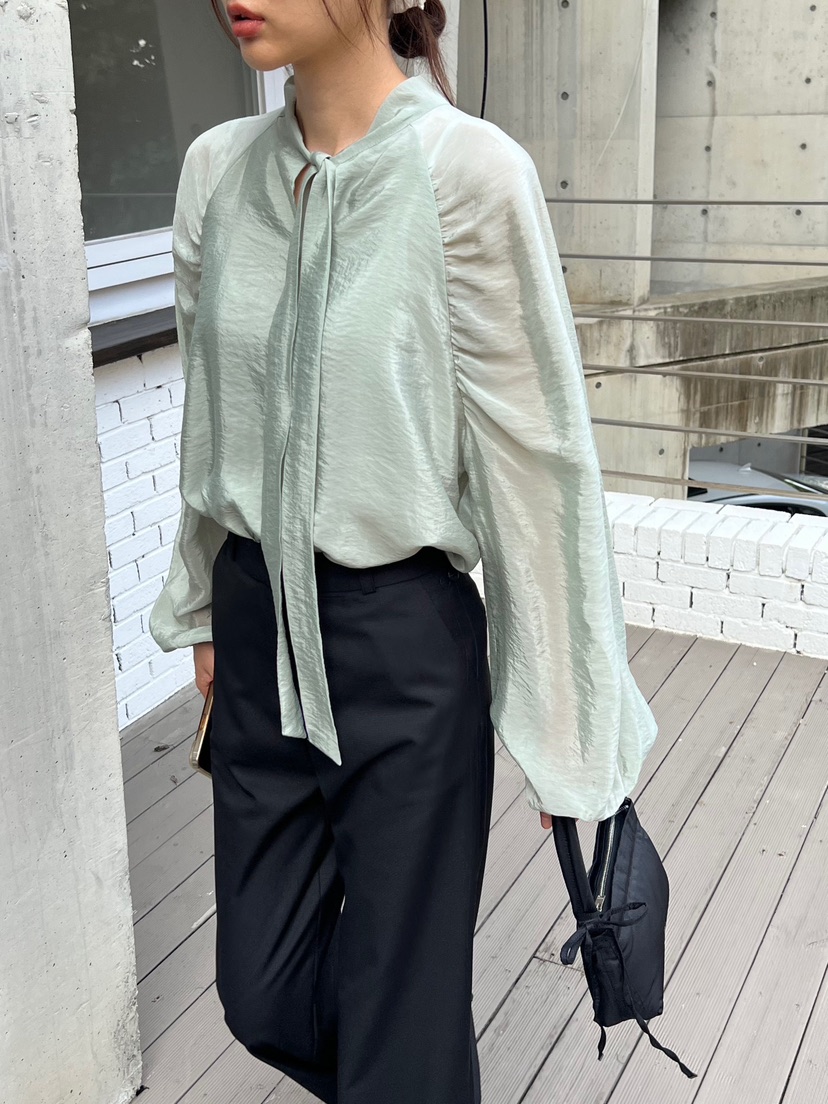 ME MO韓國直郵東大門實拍女裝新品真品職業休閑襯衫蕾絲衫ME MO襯衫/蕾絲衫